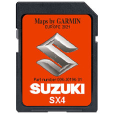 ORIGINAL Suzuki SX4 Garmin карти за навигация